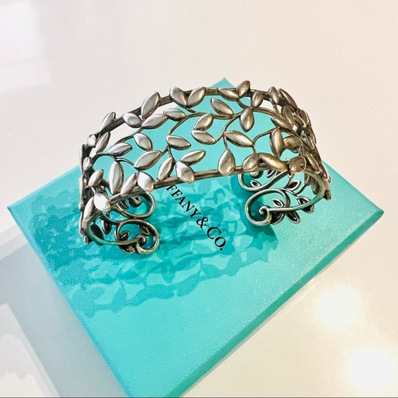 Tiffany Olive Leaf Cuff - Picture 4 of 5